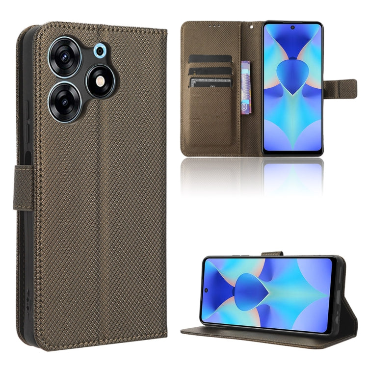 Diamond Texture Leather Phone Case