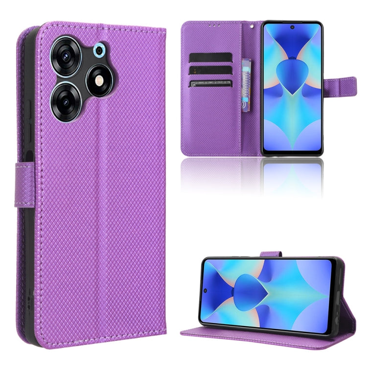 Diamond Texture Leather Phone Case