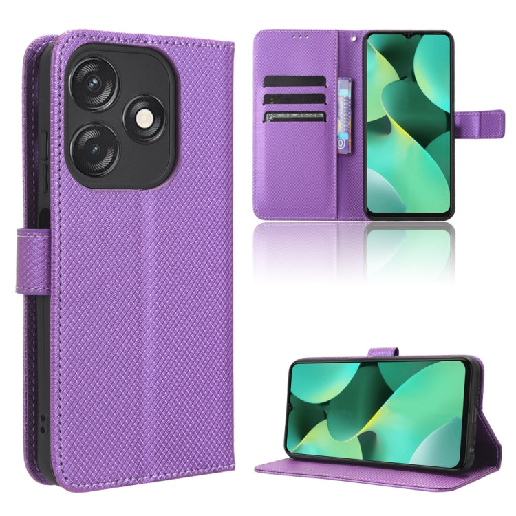 Diamond Texture Leather Phone Case
