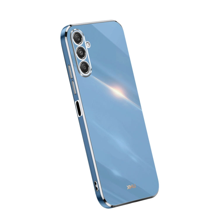 XINLI Straight Edge 6D Electroplate TPU Phone Case