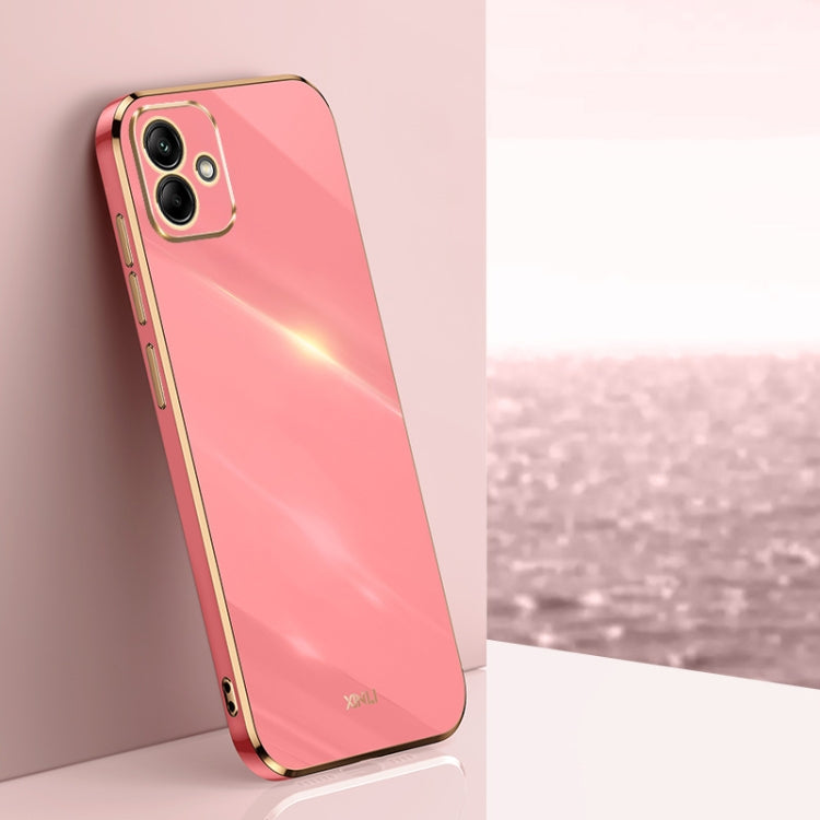 XINLI Straight Edge 6D Electroplate TPU Phone Case