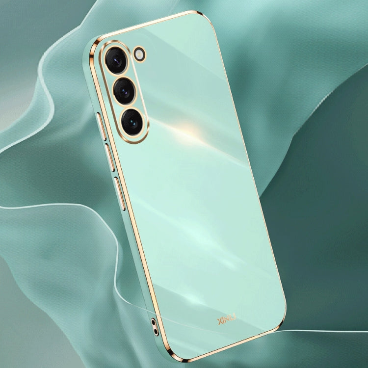 XINLI Straight Edge 6D Electroplate TPU Phone Case
