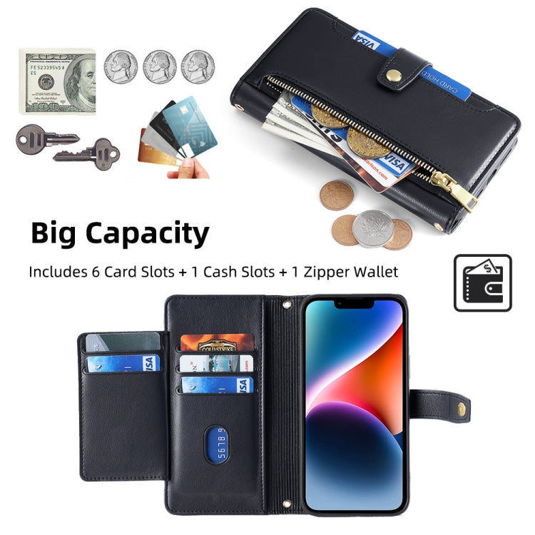 Sheep Texture Cross-body Zipper Wallet Leather Phone Case, For Samsung Galaxy A34 5G, For Samsung Galaxy A54 5G, For Samsung Galaxy S23+ 5G, For Samsung Galaxy S23 5G