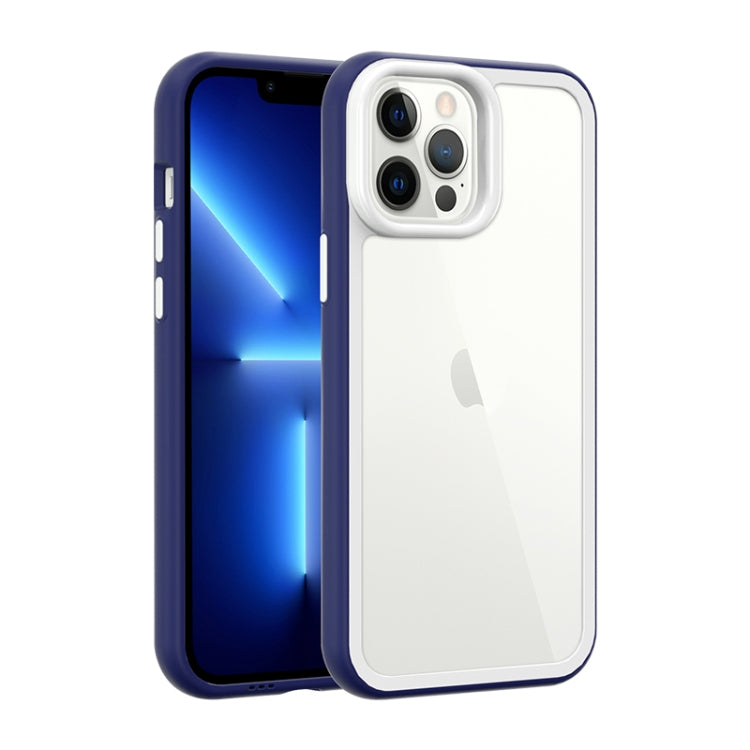 Color Frame 2 in 1 Hollow Cooling Phone Case, For iPhone 13 Pro, For iPhone 13 Pro Max