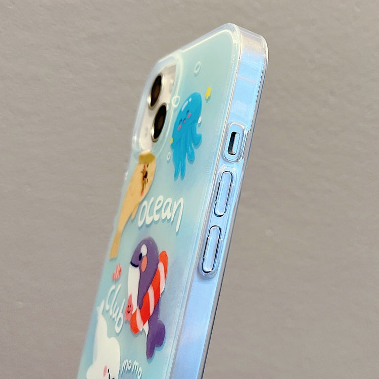 IMD Cute Animal Pattern Phone Case, For iPhone 13 Pro, For iPhone 12 Pro Max, For iPhone 12 Pro, For iPhone 12