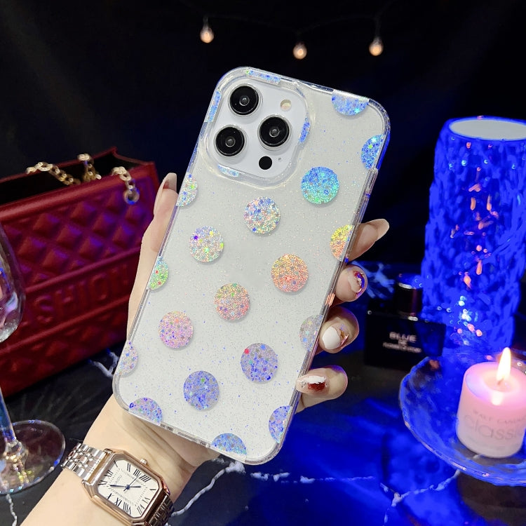 Little Star Series Glitter Powder TPU Phone Case, For iPhone 13 Pro, For iPhone 13 Pro Max