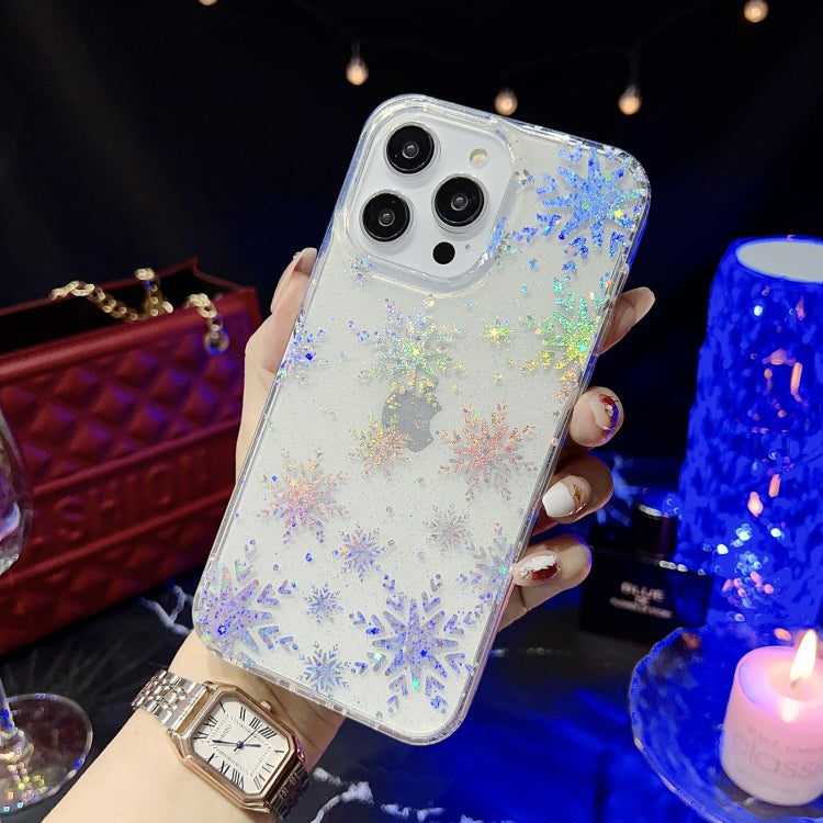 Little Star Series Glitter Powder TPU Phone Case, For iPhone 13 Pro, For iPhone 13 Pro Max