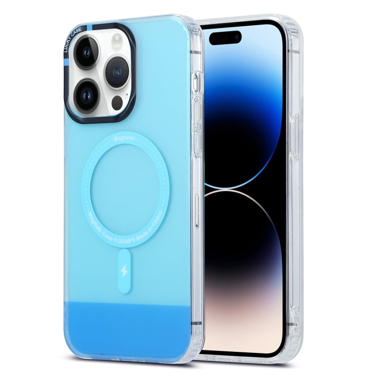 PC + TPU IMD MagSafe Magnetic Phone Case, For iPhone 11, For iPhone 15 Pro Max, For iPhone 15 Pro, For iPhone 15 Plus, For iPhone 15