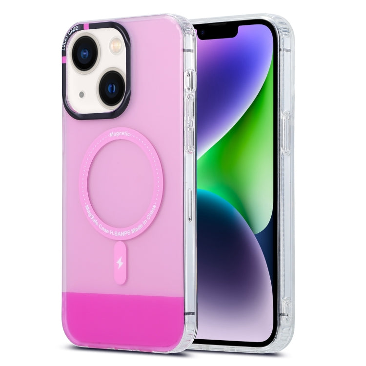 PC + TPU IMD MagSafe Magnetic Phone Case, For iPhone 11, For iPhone 15 Pro Max, For iPhone 15 Pro, For iPhone 15 Plus, For iPhone 15