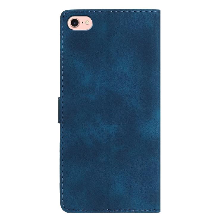 Flower Butterfly Embossing Pattern Leather Phone Case