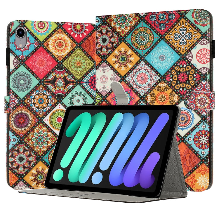 Painted Leather Smart Tablet Case, For iPad mini 6 / mini 2024, For iPad Pro 11 2022 / 2021 / 2020, For iPad 10th Gen 10.9 2022, For iPad 10.2 2021 / 2020