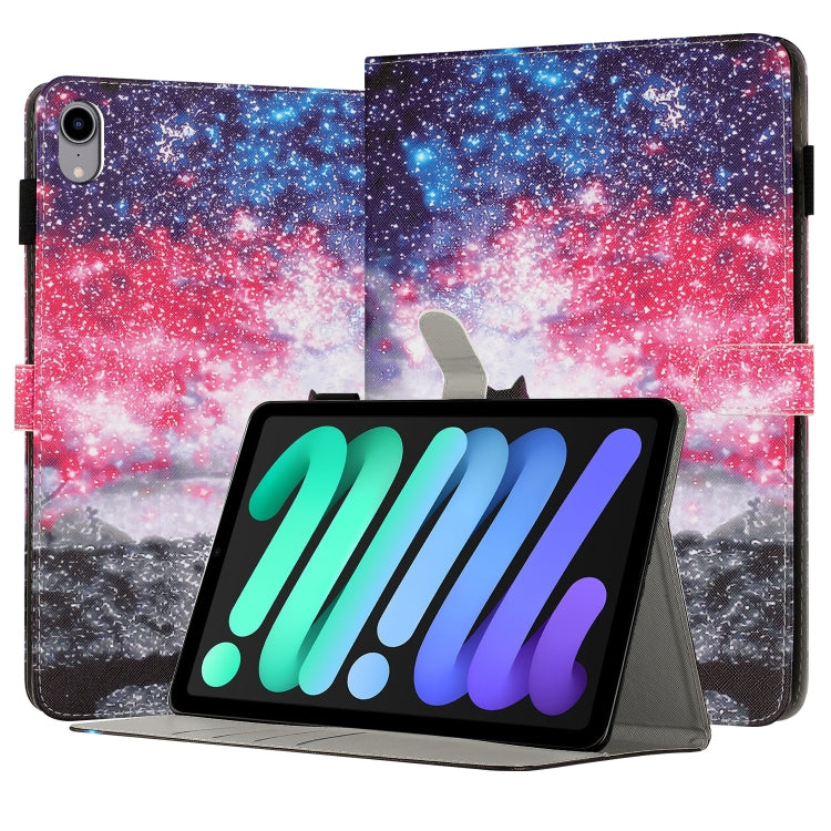 Painted Leather Smart Tablet Case, For iPad mini 6 / mini 2024, For iPad Pro 11 2022 / 2021 / 2020, For iPad 10th Gen 10.9 2022, For iPad 10.2 2021 / 2020