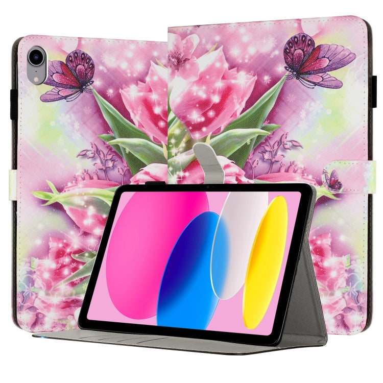 Painted Leather Smart Tablet Case, For iPad mini 6 / mini 2024, For iPad Pro 11 2022 / 2021 / 2020, For iPad 10th Gen 10.9 2022, For iPad 10.2 2021 / 2020