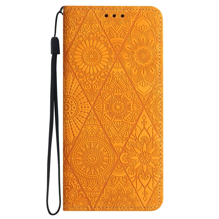 Ethnic Embossed Adsorption Leather Phone Case, For iPhone 13, For iPhone 13 Pro, For iPhone 13 Pro Max, For iPhone 12 / 12 Pro