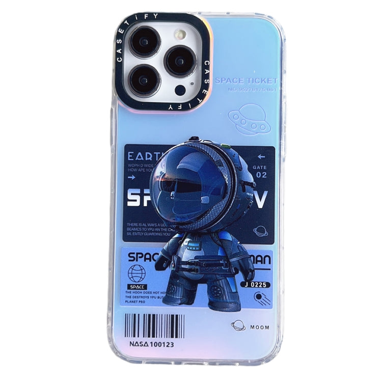 Astronaut Pattern Shockproof PC Protective Phone Case, For iPhone 14 Pro Max, For iPhone 14 Pro, For iPhone 14 Plus, For iPhone 14, For iPhone 13 Pro Max, For iPhone 13 Pro, For iPhone 13, For iPhone 12 Pro Max