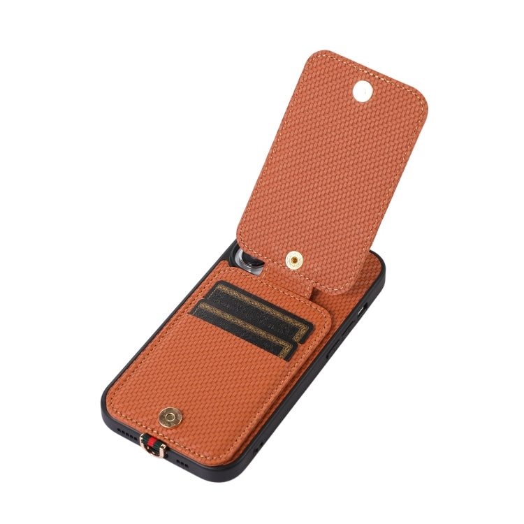 ABEEL Carbon Fiber RFID Card Holder Phone Case, For iPhone 14 Pro, For iPhone 15 Pro Max, For iPhone 15 Pro, For iPhone 14 Pro Max, For iPhone 13 Pro Max, For iPhone 13 Pro