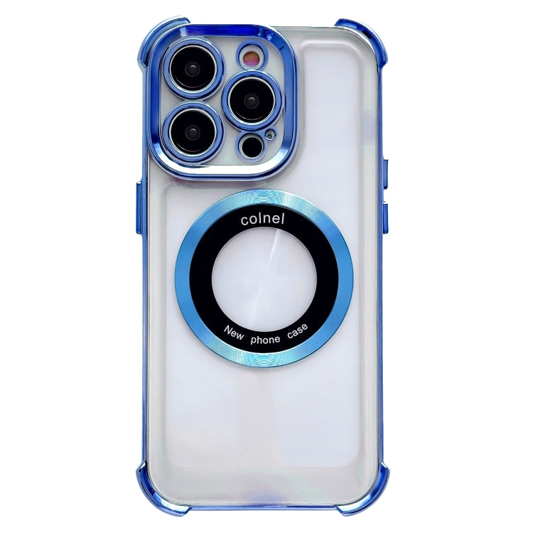 6D Electroplating Armor Magsafe Phone Case, For iPhone 14 Pro Max, For iPhone 13 Pro Max, For iPhone 13 Pro