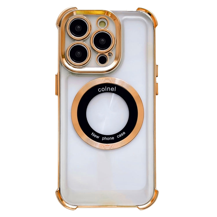 6D Electroplating Armor Magsafe Phone Case, For iPhone 14 Pro Max, For iPhone 13 Pro Max, For iPhone 13 Pro