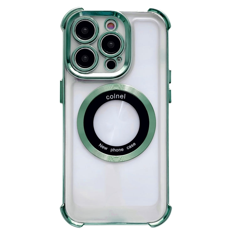 6D Electroplating Armor Magsafe Phone Case, For iPhone 14 Pro Max, For iPhone 13 Pro Max, For iPhone 13 Pro