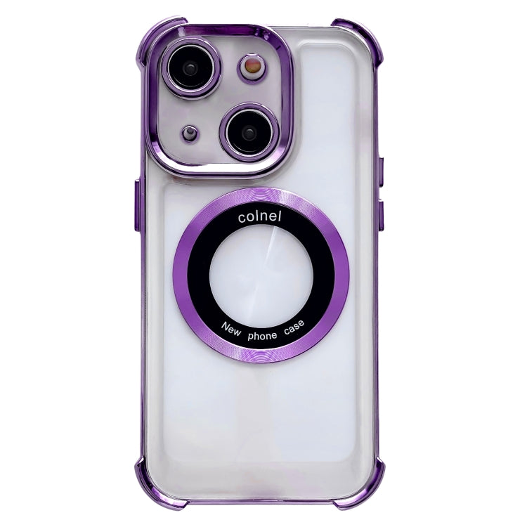 6D Electroplating Armor Magsafe Phone Case, For iPhone 13, For iPhone 12, For iPhone 12 Pro Max