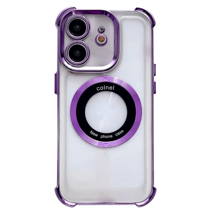 6D Electroplating Armor Magsafe Phone Case, For iPhone 13, For iPhone 12, For iPhone 12 Pro Max