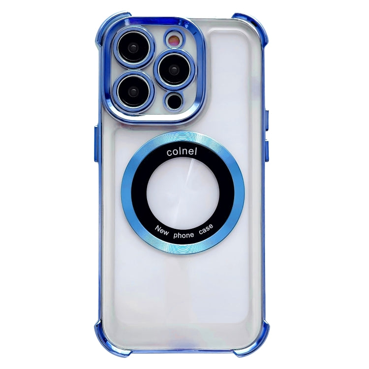6D Electroplating Armor Magsafe Phone Case, For iPhone 11 Pro