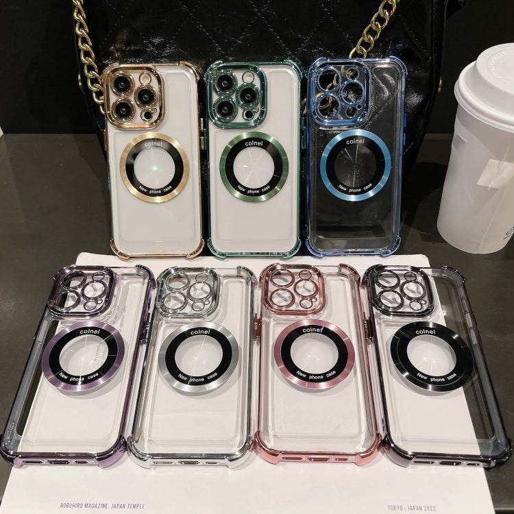 6D Electroplating Armor Magsafe Phone Case, For iPhone 14 Pro Max, For iPhone 13 Pro Max, For iPhone 13 Pro