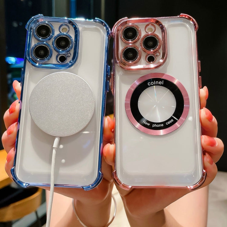 6D Electroplating Armor Magsafe Phone Case, For iPhone 14 Pro Max, For iPhone 13 Pro Max, For iPhone 13 Pro