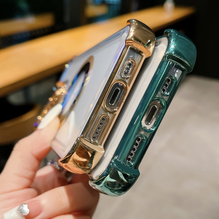 6D Electroplating Armor Magsafe Phone Case, For iPhone 14 Pro Max, For iPhone 13 Pro Max, For iPhone 13 Pro