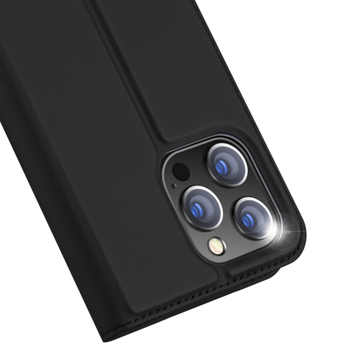 DUX DUCIS Skin Pro Series Flip Leather Phone Case, For iPhone 15 Pro Max, For iPhone 15 Pro