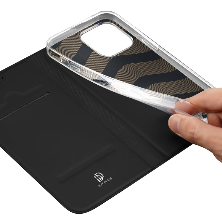 DUX DUCIS Skin Pro Series Flip Leather Phone Case, For iPhone 15 Pro Max, For iPhone 15 Pro