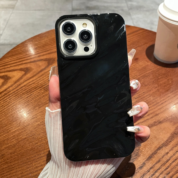 Solid Color Wave Texture TPU Phone Case, For iPhone 15 Plus, For iPhone 15, For iPhone 14 Plus