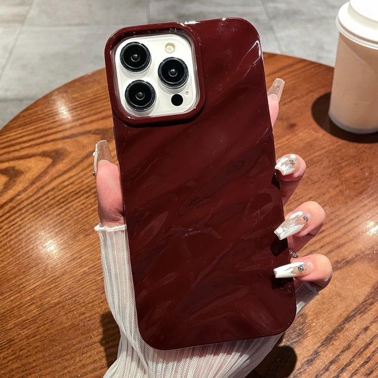 Solid Color Wave Texture TPU Phone Case, For iPhone 15 Plus, For iPhone 15, For iPhone 14 Plus