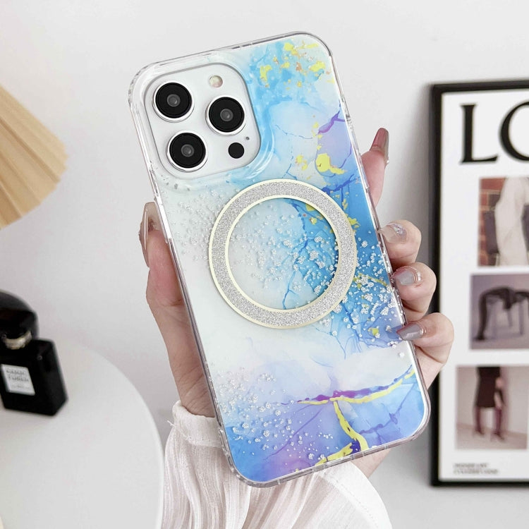 Dual-side IMD Marble Magsafe Phone Case, For iPhone 13, For iPhone 12, For iPhone 12 Pro Max