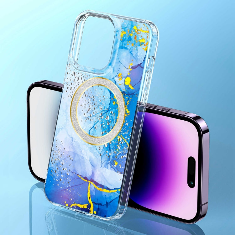Dual-side IMD Marble Magsafe Phone Case, For iPhone 13, For iPhone 12, For iPhone 12 Pro Max