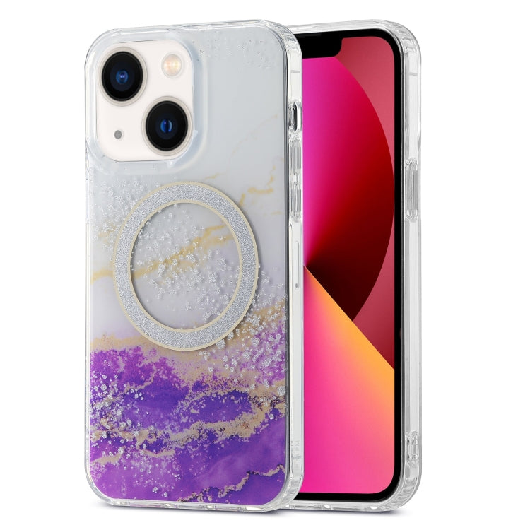 Dual-side IMD Marble Magsafe Phone Case, For iPhone 13, For iPhone 12, For iPhone 12 Pro Max