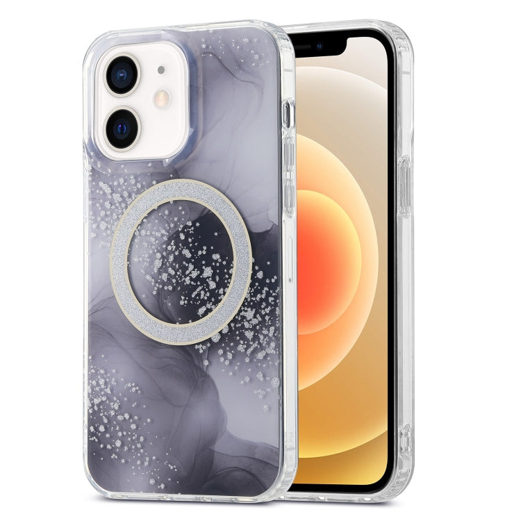 Dual-side IMD Marble Magsafe Phone Case, For iPhone 13, For iPhone 12, For iPhone 12 Pro Max