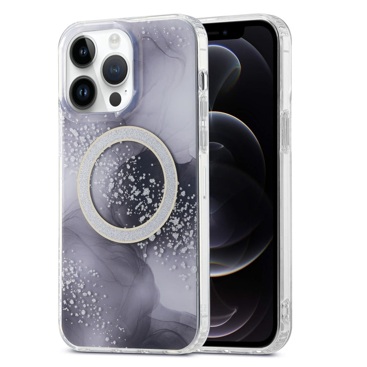 Dual-side IMD Marble Magsafe Phone Case, For iPhone 12 Pro