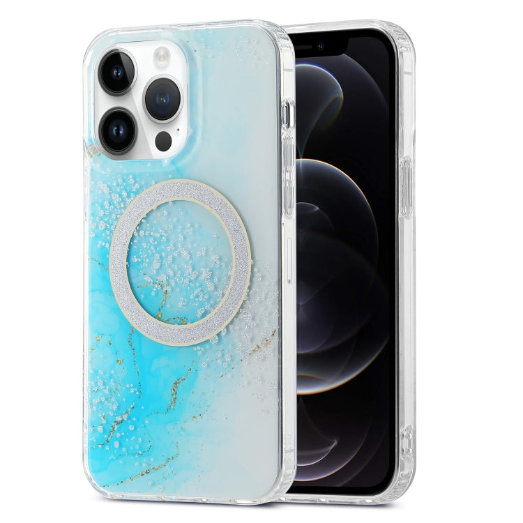 Dual-side IMD Marble Magsafe Phone Case, For iPhone 12 Pro