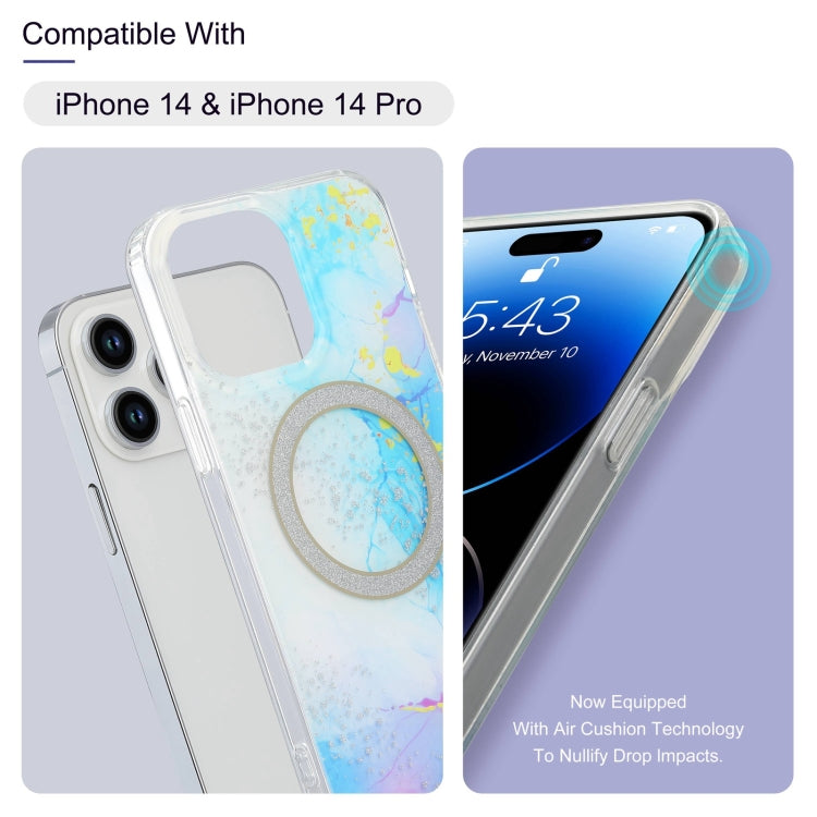 Dual-side IMD Marble Magsafe Phone Case, For iPhone 13, For iPhone 12, For iPhone 12 Pro Max