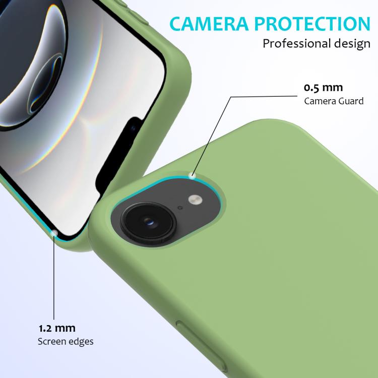 Solid Color Silicone Phone Case