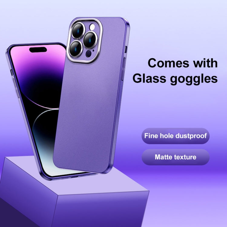 Frosted Metal Material Phone Case with Lens Protection, For iPhone 11