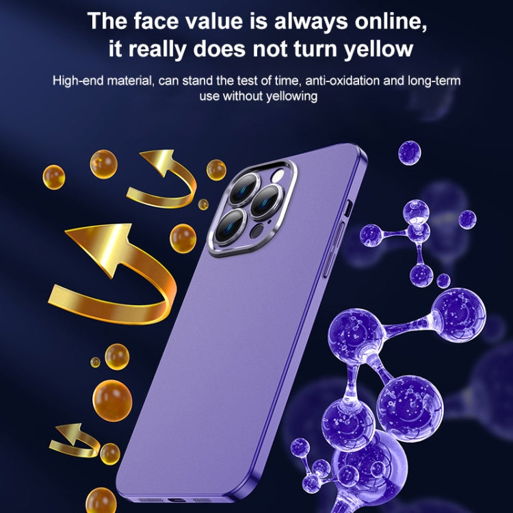 Frosted Metal Material Phone Case with Lens Protection, For iPhone 11