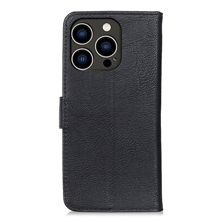 KHAZNEH Cowhide Texture Horizontal Flip Leather Phone Case, For iPhone 15 Pro, For iPhone 15 Plus, For iPhone 15