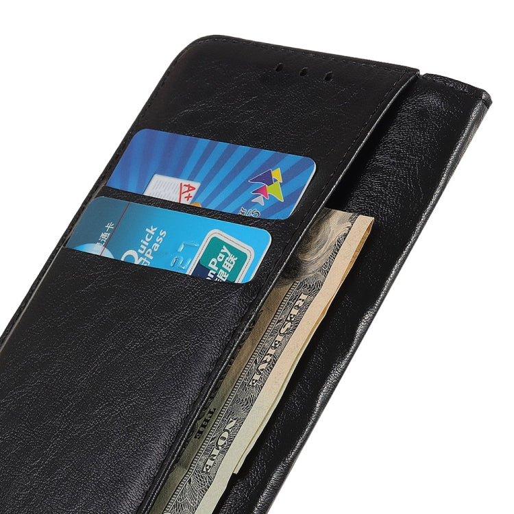 Magnetic Crazy Horse Texture Horizontal Flip Leather Phone Case, For iPhone 16 Pro Max, For iPhone 16 Pro, For iPhone 15 Pro Max, For iPhone 15 Pro, For iPhone 15 Plus, For iPhone 15