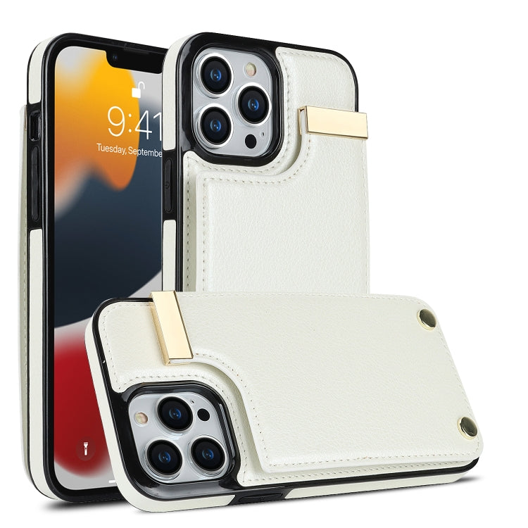 Metal Buckle Card Slots Phone Case, For iPhone 11, For iPhone 11 Pro, For iPhone XS Max, For iPhone 8 Plus / 7 Plus