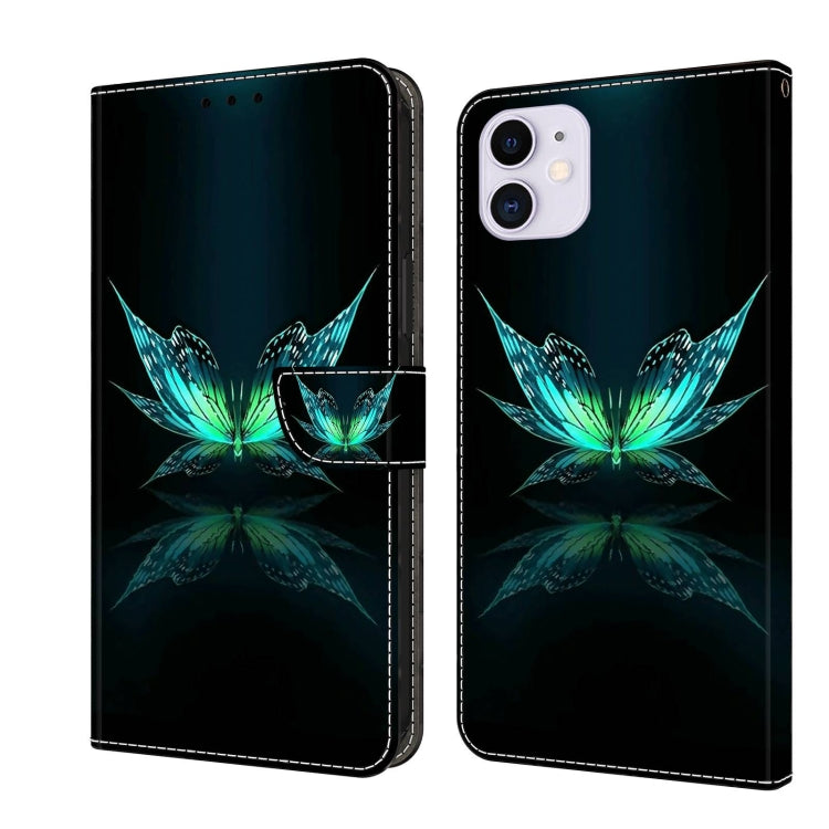 Crystal 3D Shockproof Protective Leather Phone Case, For iPhone 11