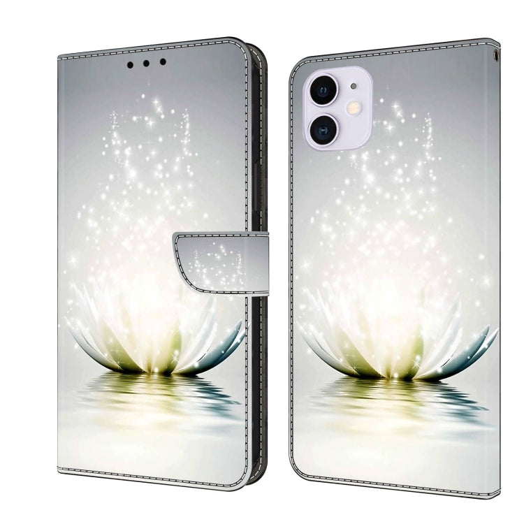 Crystal 3D Shockproof Protective Leather Phone Case, For iPhone 11