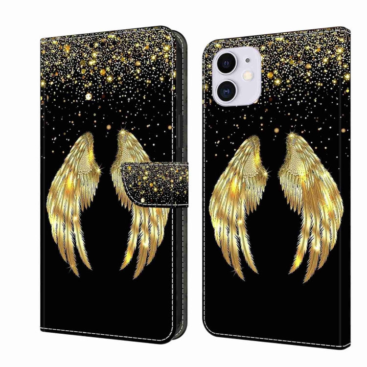 Crystal 3D Shockproof Protective Leather Phone Case, For iPhone 11