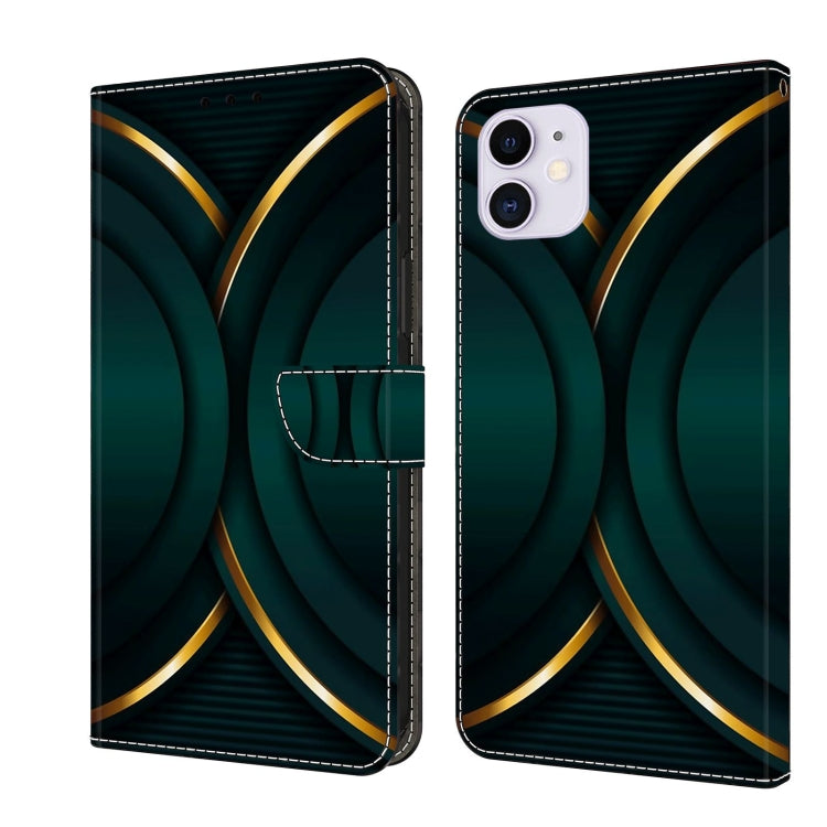 Crystal 3D Shockproof Protective Leather Phone Case, For iPhone 11
